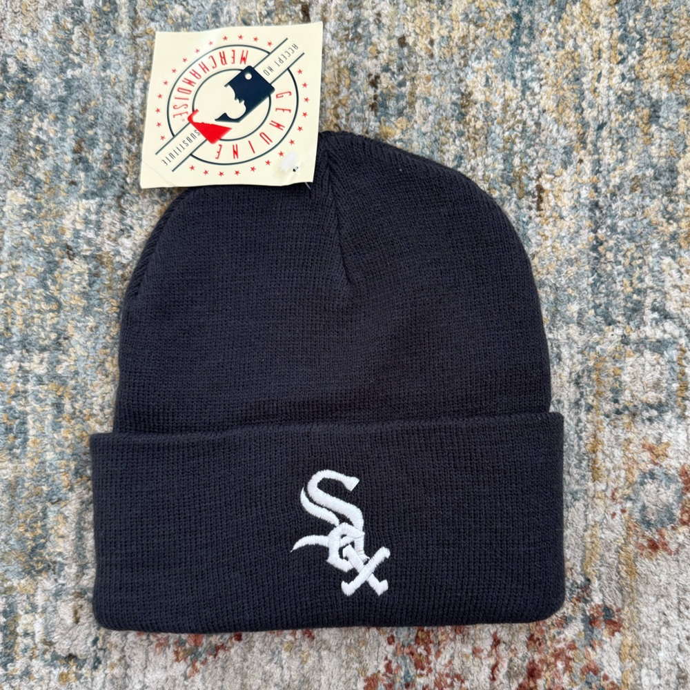 Vintage White Sox Beanie